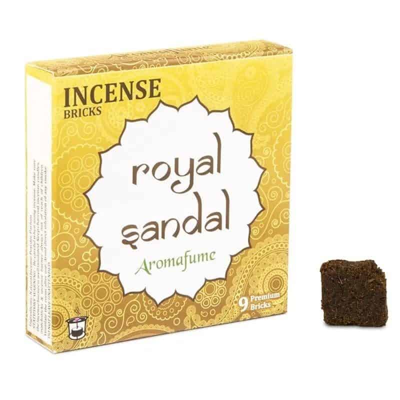 Кутия Ароматни тамянови блокчета Royal Sandal incense.
