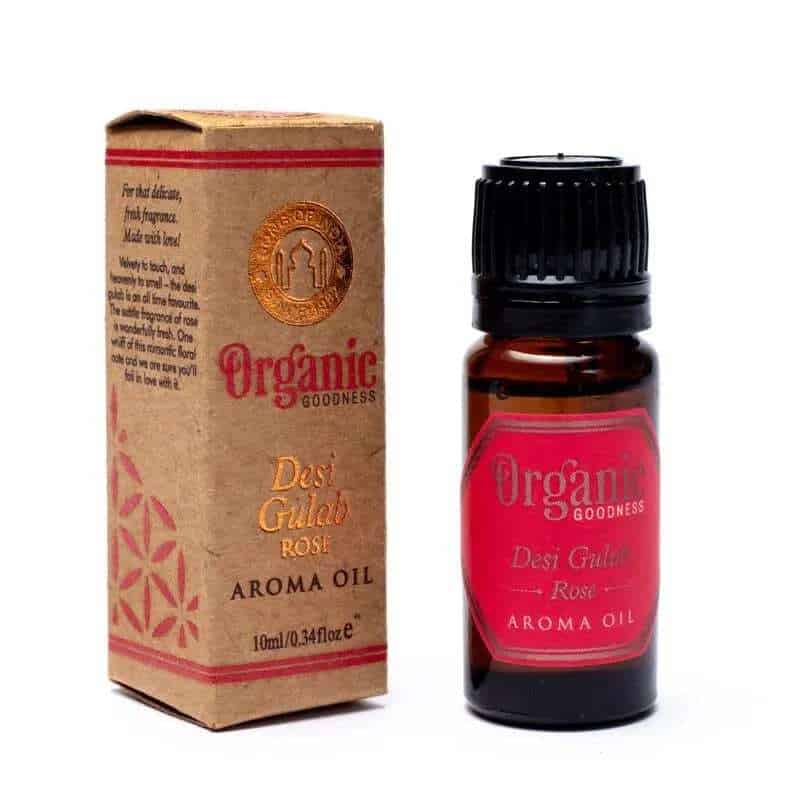 Organic essentials - Organic Goodness aroma oil - етерично масло от Роза 10ml.