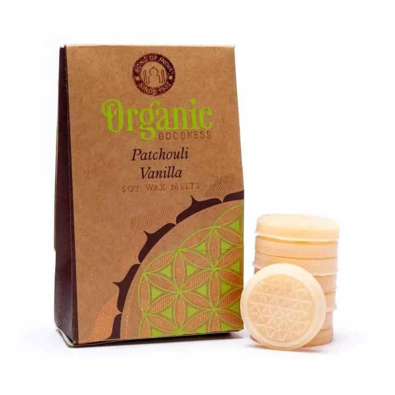 Organic Goodness Восъчни блокчета – пачули и ванилия soap.